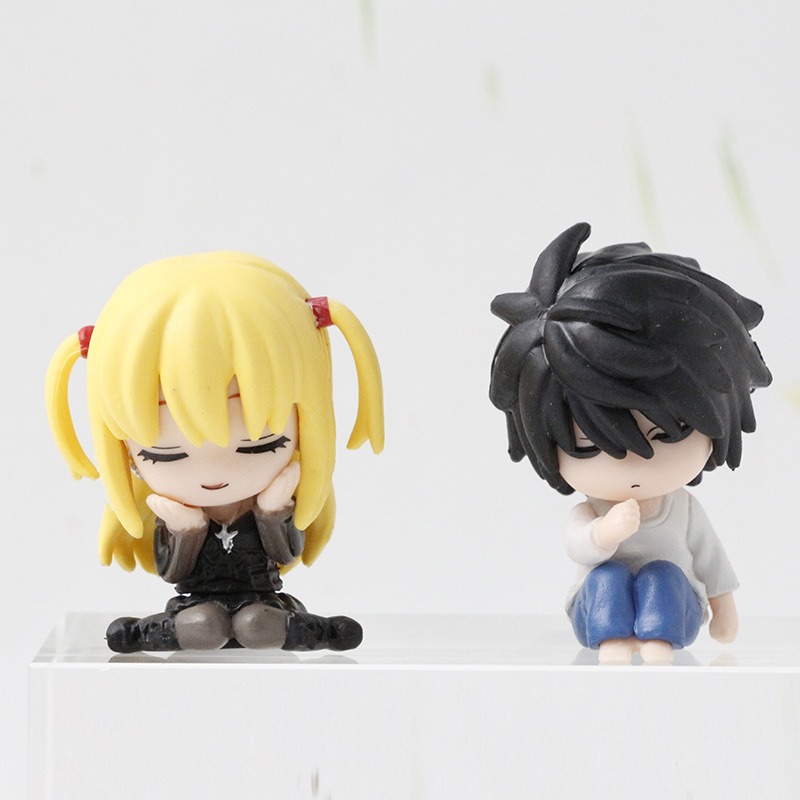 Car Accessories Papar - かわいい漫画キャラクターミニフィギュア、車内装飾、デスクトップディスプレイ、コレクタブルアニメフィギュア