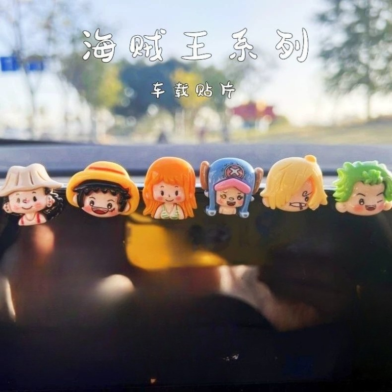 Car Accessories Wholesale - ワンピース漫画かわいい DIY パッチかわいいアニメ多機能装飾ステッカー車の装飾品アニメ商品卸売
