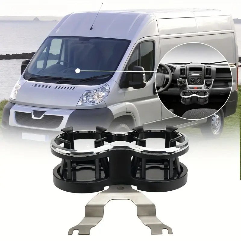 Car Accessories Papar - RV ドリンクカップホルダー水筒ラック車内収納アクセサリープジョーボクサーフィアットデュカトシトロエンリレー 2006 2023
