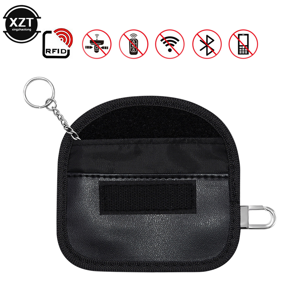 Car Key Signal Blocker - RFID-車のキー,放射線防護,携帯電話,ロックブロック,ミニpuケースの財布