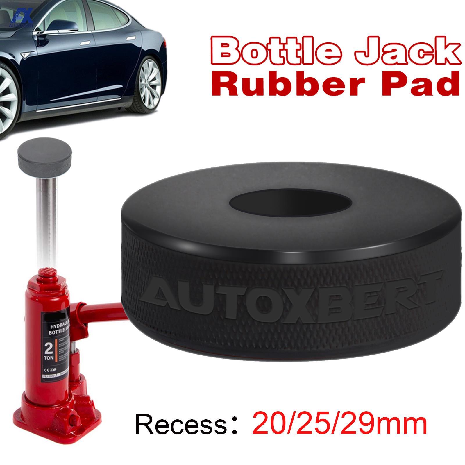 Car Accessories Shop - ラバーボトルジャックパッド,サポートポイントアダプター,2トンボトル用修理ツール,カーアクセサリー60x20mm