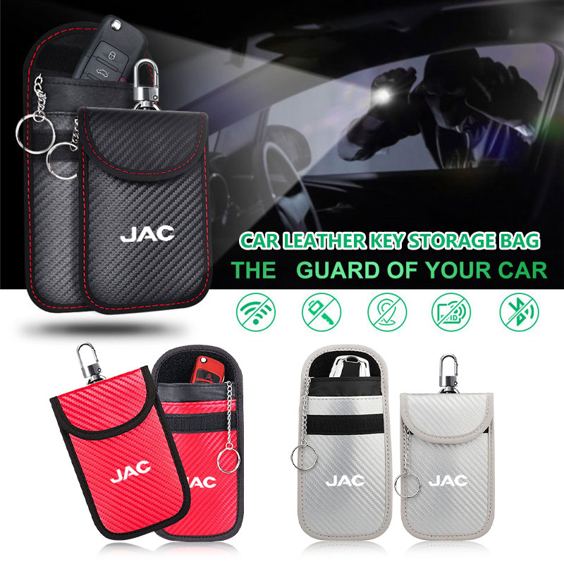 Car Key Signal Blocker - 車のキーバッグ、クレジットカード信号遮断ケース、盗難防止バッグ（JAC Refine J3 J2 S5 A5