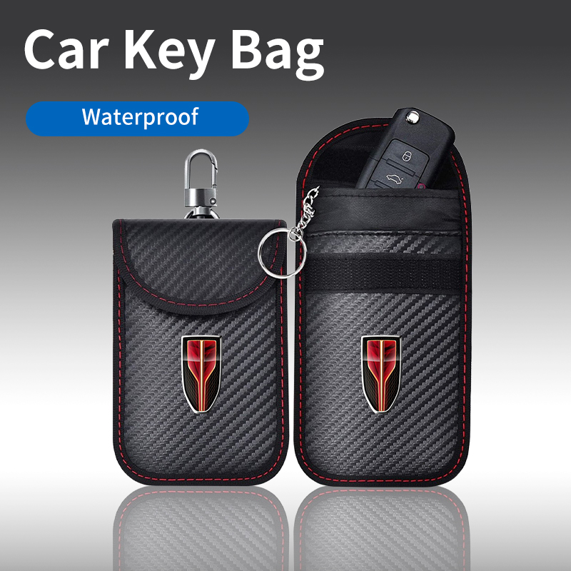 Car Key Signal Blocker - 車のキーケース信号ブロッカーバッグRFIDシールドポケット 紅旗H9 HS5 H5 H7 E-HS9