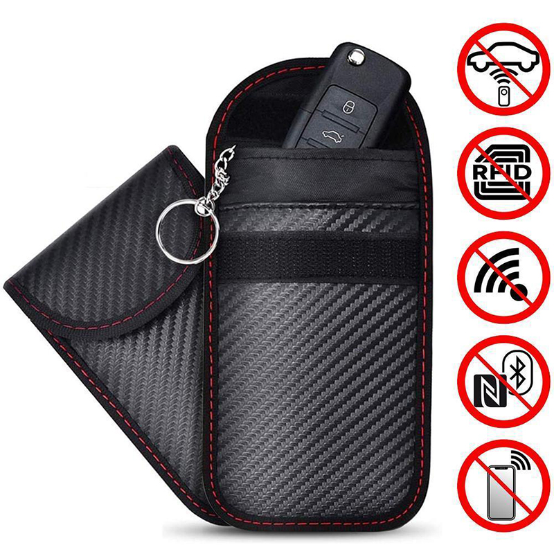 Car Key Signal Blocker - Rfid-車のキーケース,クレジットカードバッグ,保護シールド,ブロッキングアクセサリー