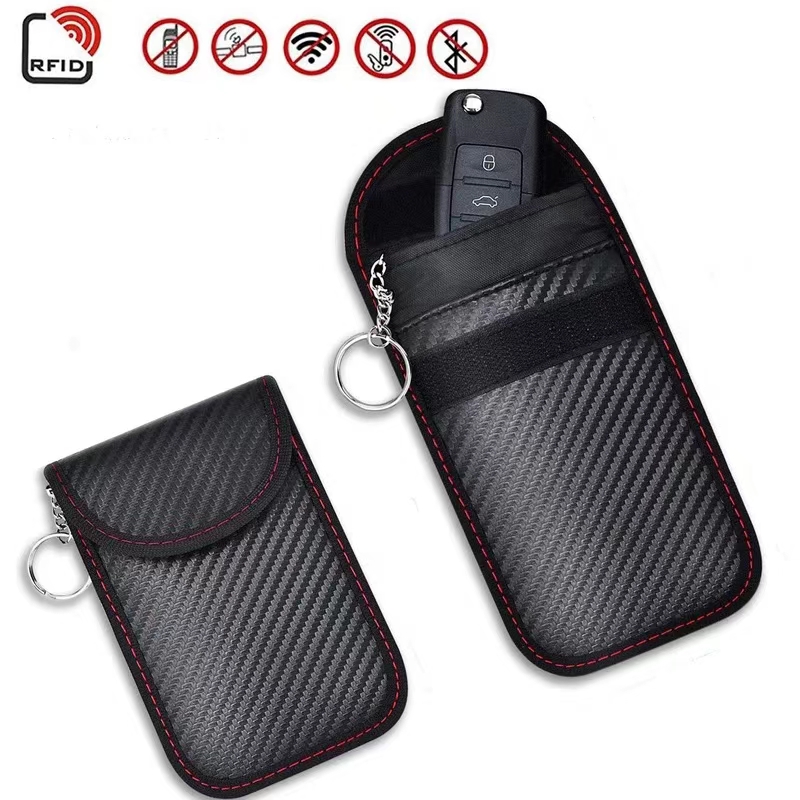 Car Key Signal Blocker - 1 車のキー信号遮蔽ボックスファラデーケージリモコンパッケージキーレス Rfid シールドパッケージカーアクセサリー