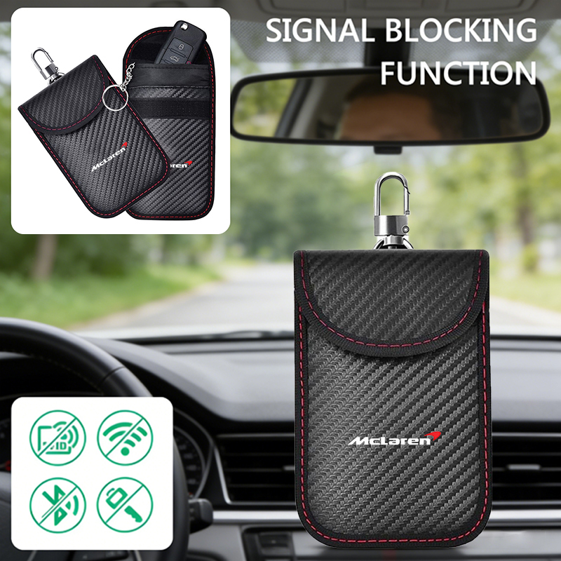 車のキーケース信号ブロッカーバッグ RFID シールドポケッ - Car Key Signal Blocker のレビューと価格