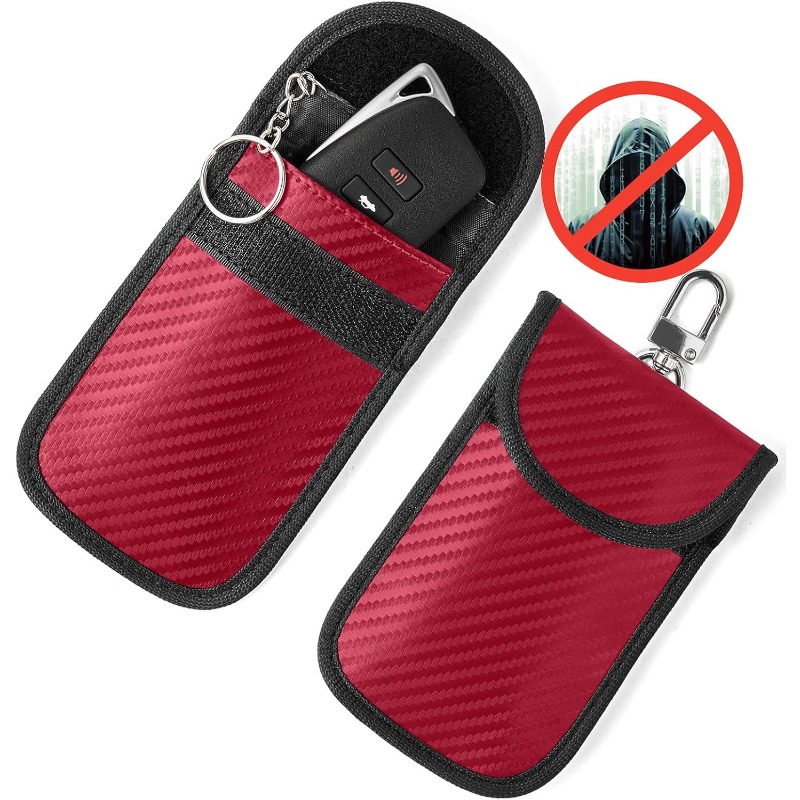 2個入り 車のキーシグナルブロッカーケース ファラデーケージ - Car Key Signal Blocker のレビューと価格