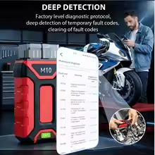 JDiag M10 Bluetooth OBD2 バイク診断 - Obd2 Scanner のレビューと価格