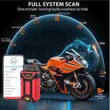 JDiag M10 Bluetooth OBD2 バイク診断 - Obd2 Scanner のレビューと価格