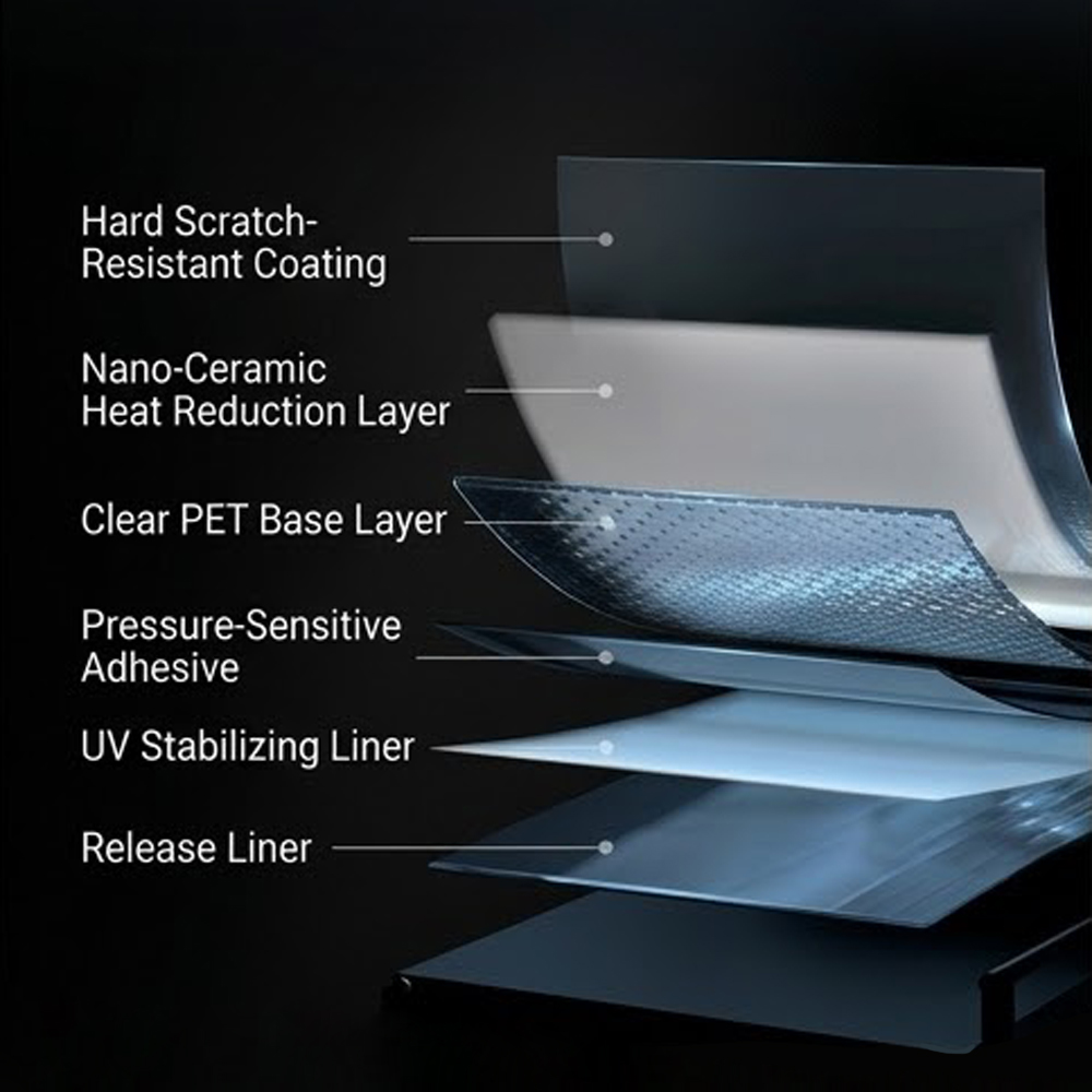 車のウィンドウフィルムセラミックプライバシーティントアンチル - Tinted Window Film のレビューと価格