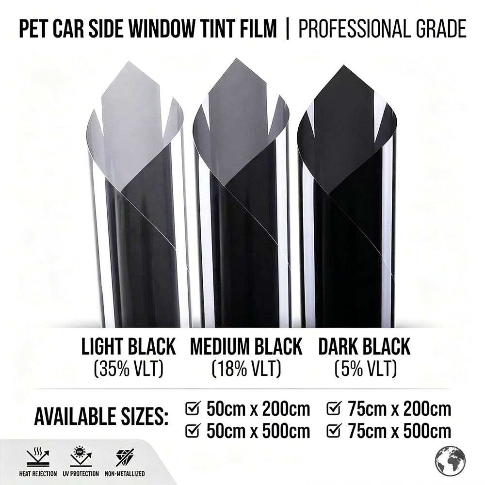 車のウィンドウフィルムセラミックプライバシーティントアンチル - Tinted Window Film のレビューと価格