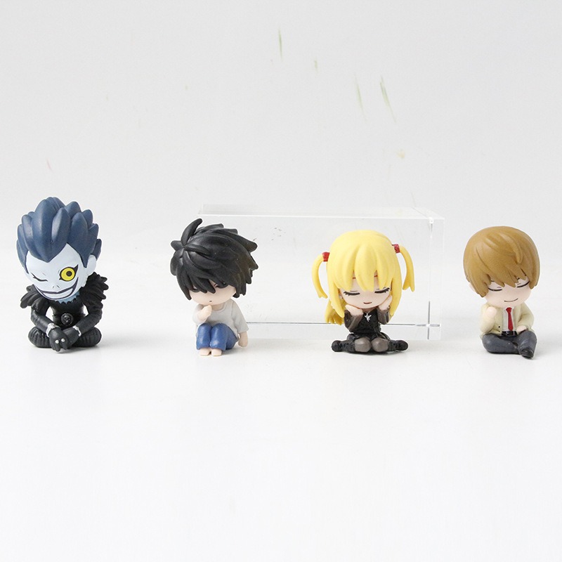 かわいい漫画キャラクターミニフィギュア、車内装飾、デスクトッ - Car Accessories Papar のレビューと価格
