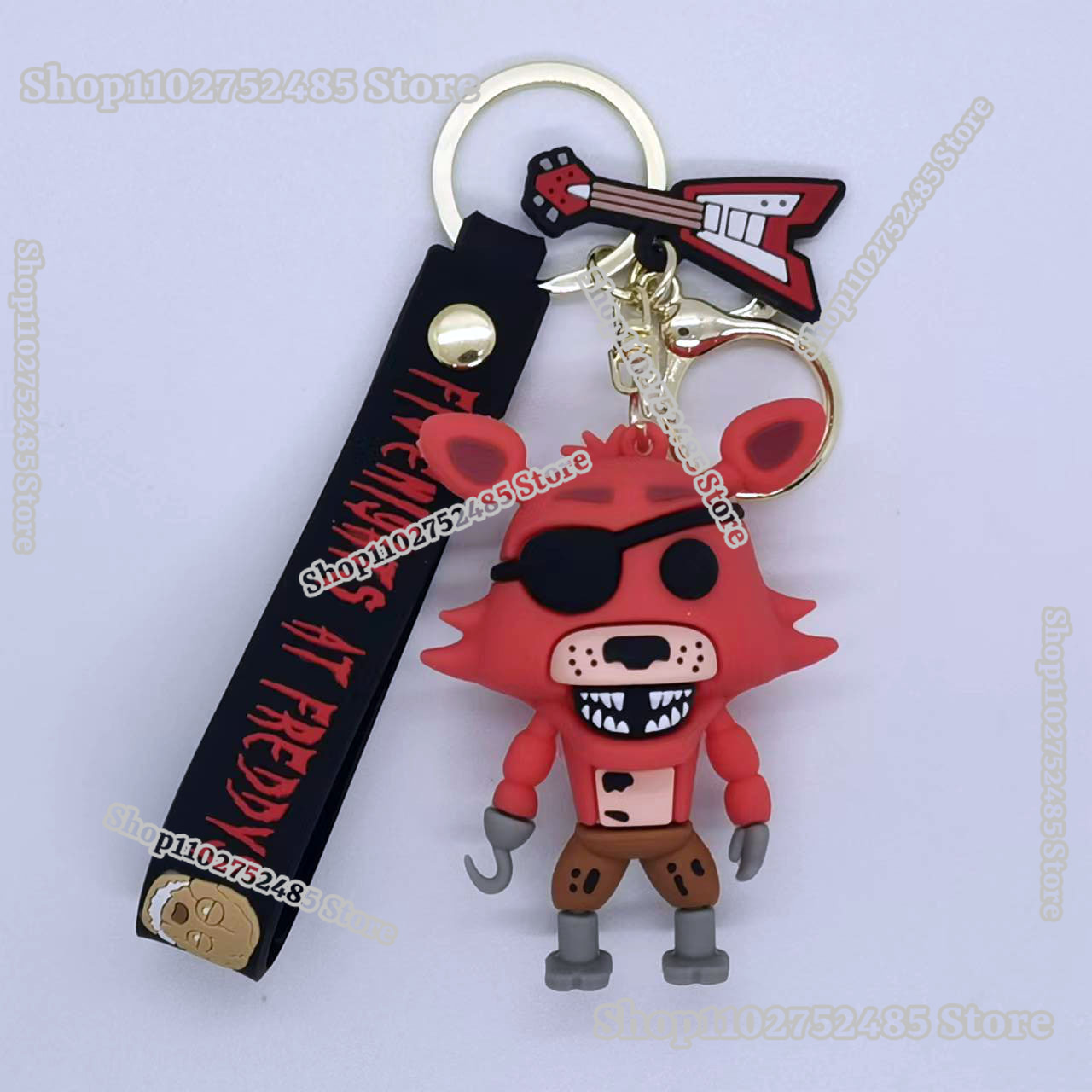 5 個漫画アニメ FNAF フィギュアキーホルダー恐ろしい人 - Car Accessories Papar のレビューと価格
