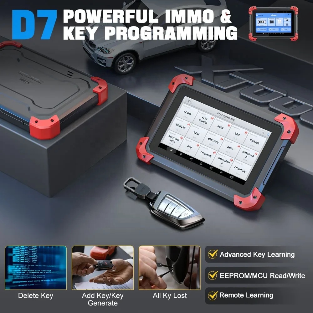 最新のD7 V2.0 OBD2カースキャナー、自動車全システ - Obd2 Scanner のレビューと価格