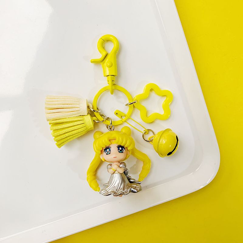 セーラームーンアニメ周辺機器かわいいキーホルダー女性インスタ - Car Accessories Wholesale のレビューと価格