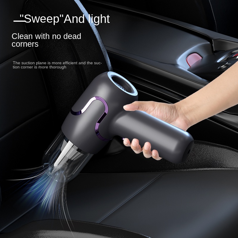 ポータブルハンドヘルド掃除機 5000Pa コードレス車用掃 - Car Vacuum Cleaner のレビューと価格