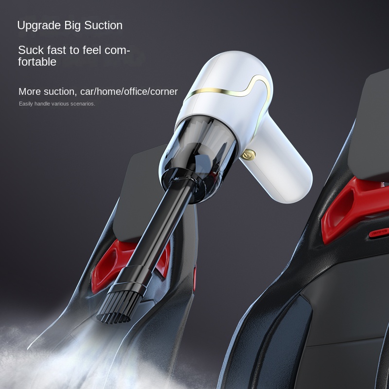 ポータブルハンドヘルド掃除機 5000Pa コードレス車用掃 - Car Vacuum Cleaner のレビューと価格