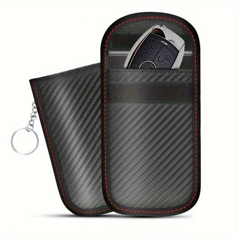 ファラデーカード 車のキーケース FOB信号遮断バッグ RF - Car Key Signal Blocker のレビューと価格