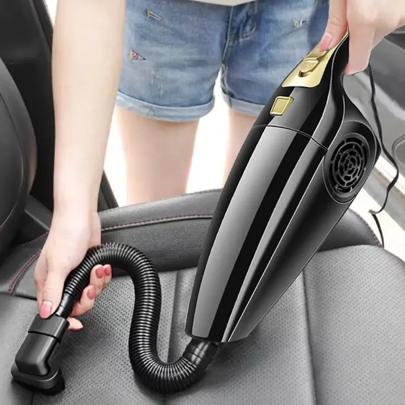 ポータブルコードレス車用掃除機 12000PA 強力吸引 低 - Car Vacuum Cleaner のレビューと価格