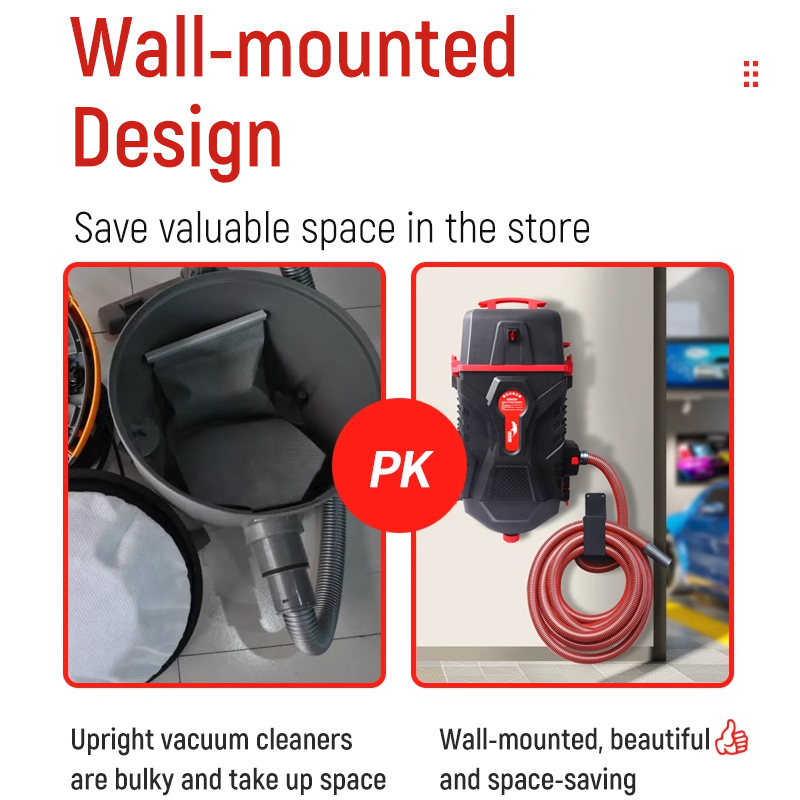 壁掛け掃除機 洗車機 掃除機 10メートルチューブ 車美容室 - Car Vacuum Cleaner のレビューと価格