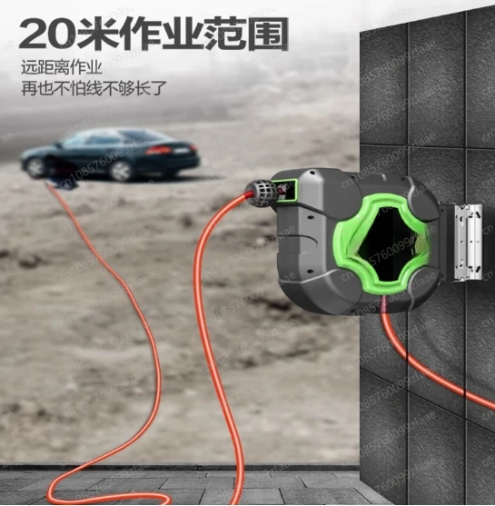 自動巻き取り式ホースリール 6.5 * 10mm 10M/1 - Car Accessories Shop のレビューと価格
