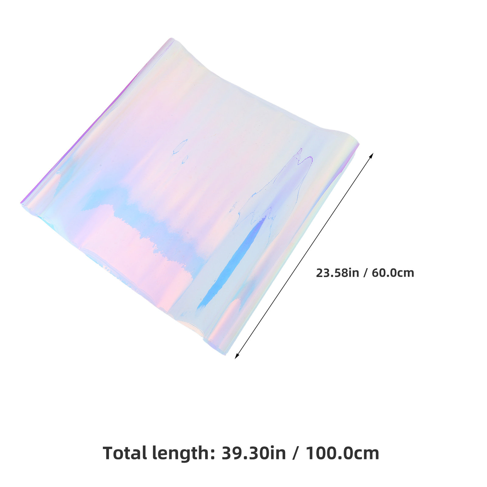 透明ホログラフィックウィンドウフィルム虹色自己粘着プライバシ - Tinted Window Film のレビューと価格