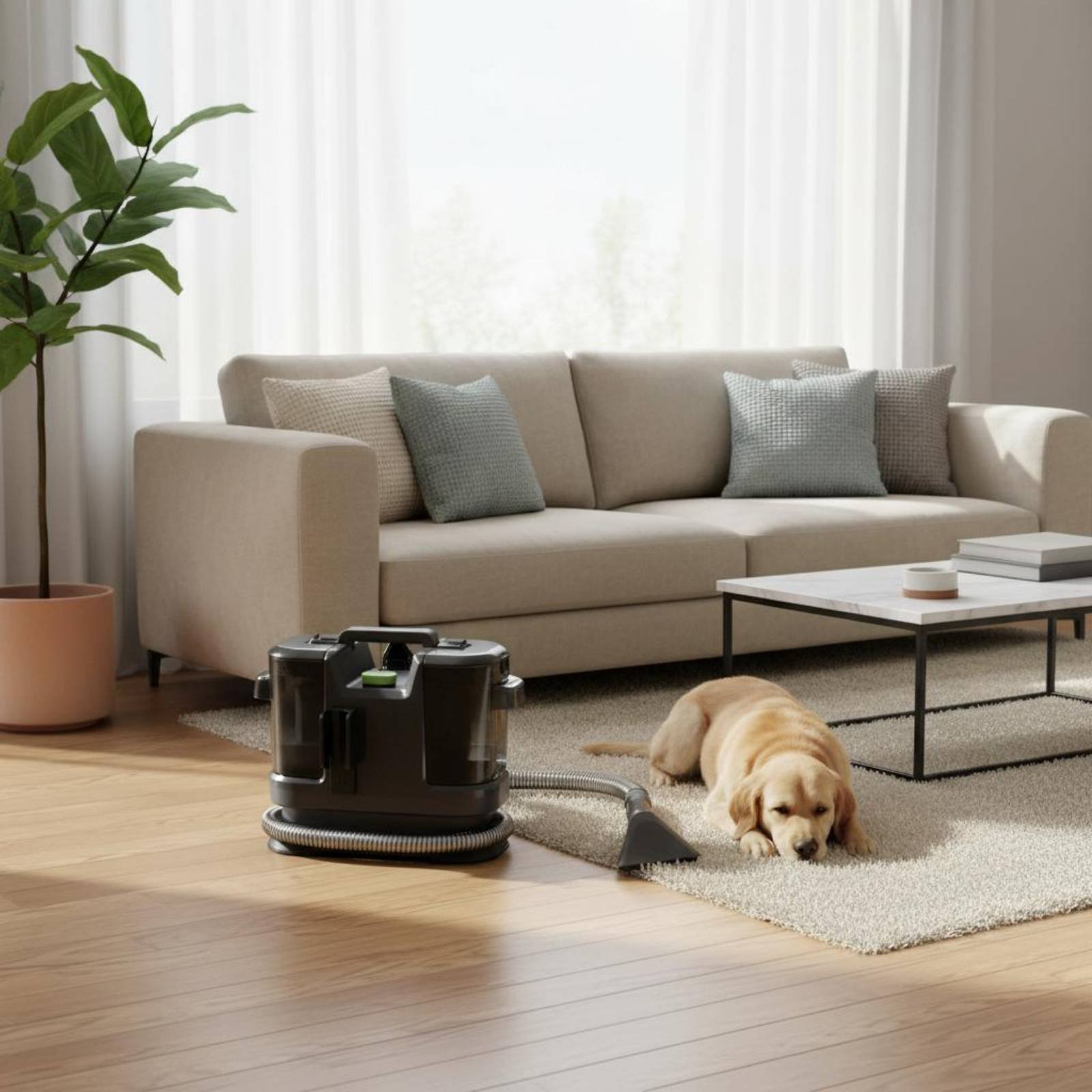 大型吸引ソファクリーナーマシン、カーペットシャンプー、消臭剤 - Car Vacuum Cleaner のレビューと価格