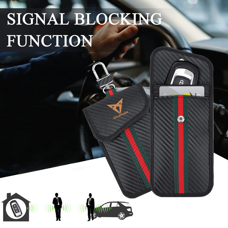 1個入り 車のキーケース 信号ブロッカーバッグ RFIDシー - Car Key Signal Blocker のレビューと価格