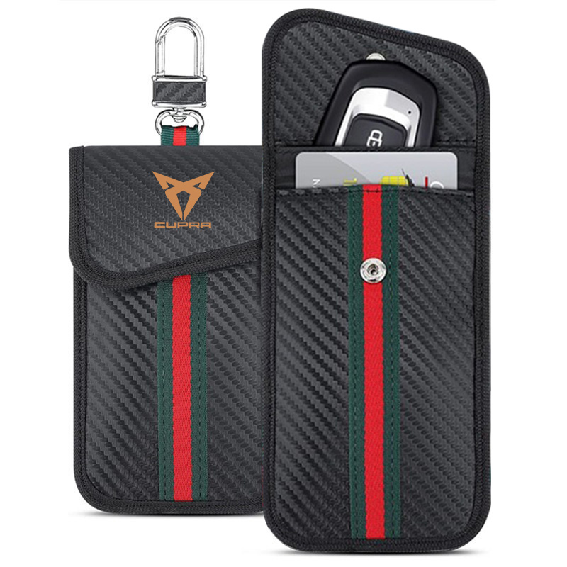 1個入り 車のキーケース 信号ブロッカーバッグ RFIDシー - Car Key Signal Blocker のレビューと価格