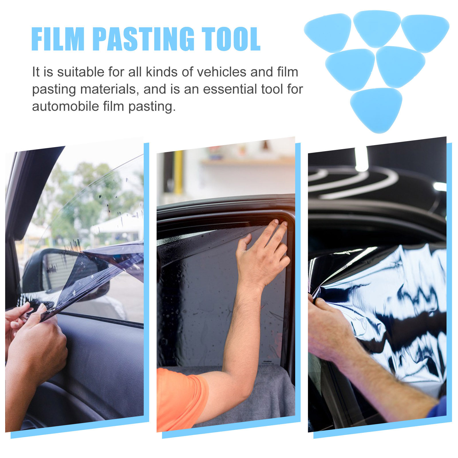 20個入りウィンドウフィルム施工キット 自動車用ダイカットフ - Tinted Window Film のレビューと価格