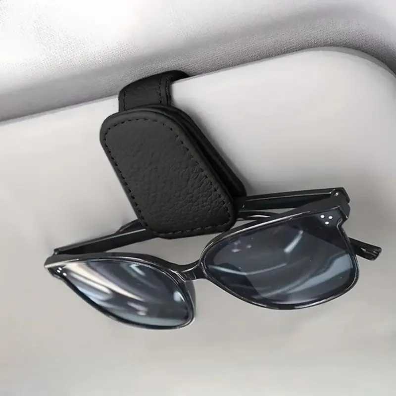 車のサンバイザーメガネケースホルダーサングラスクリップチケッ - Car Accessories Papar のレビューと価格