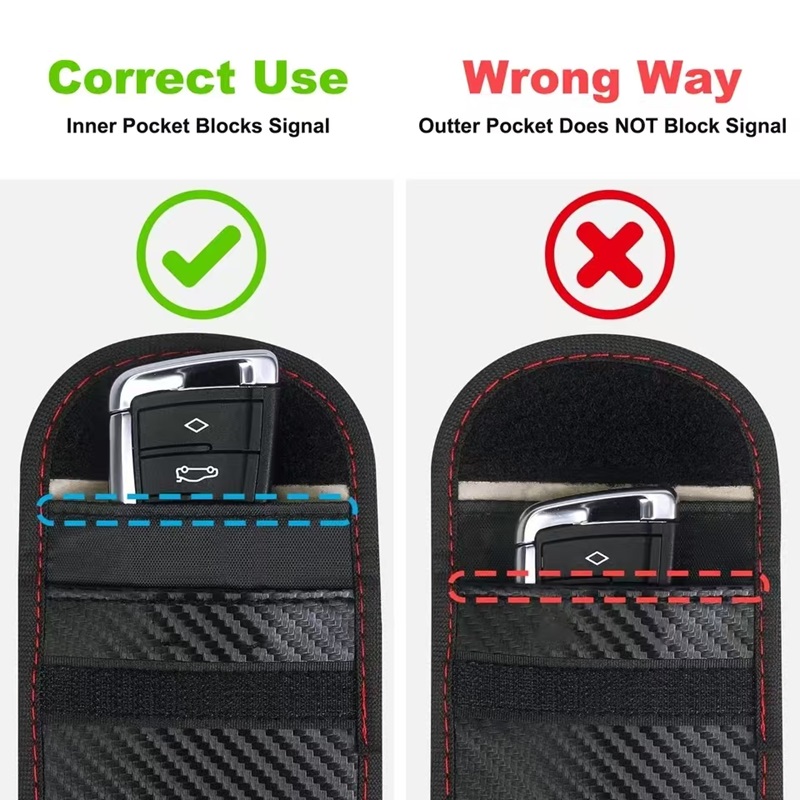 1 車のキー信号遮蔽ボックスファラデーケージリモコンパッケー - Car Key Signal Blocker のレビューと価格