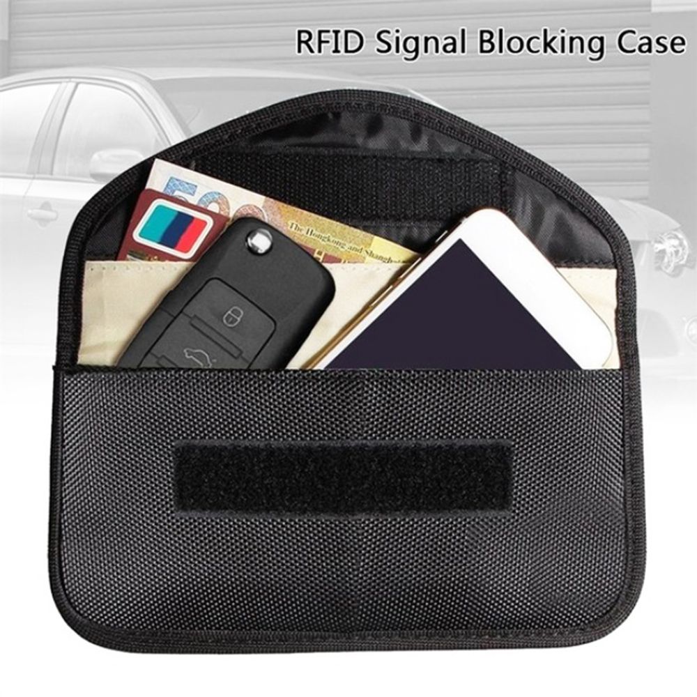新しいブロッキングバッグキーレスRFIDファラデーケージフォ - Car Key Signal Blocker のレビューと価格