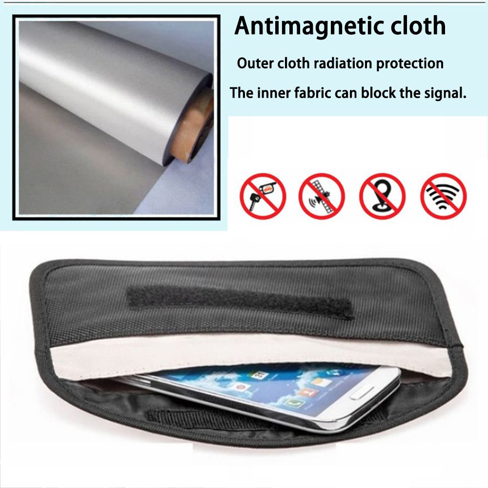 新しいブロッキングバッグキーレスRFIDファラデーケージフォ - Car Key Signal Blocker のレビューと価格