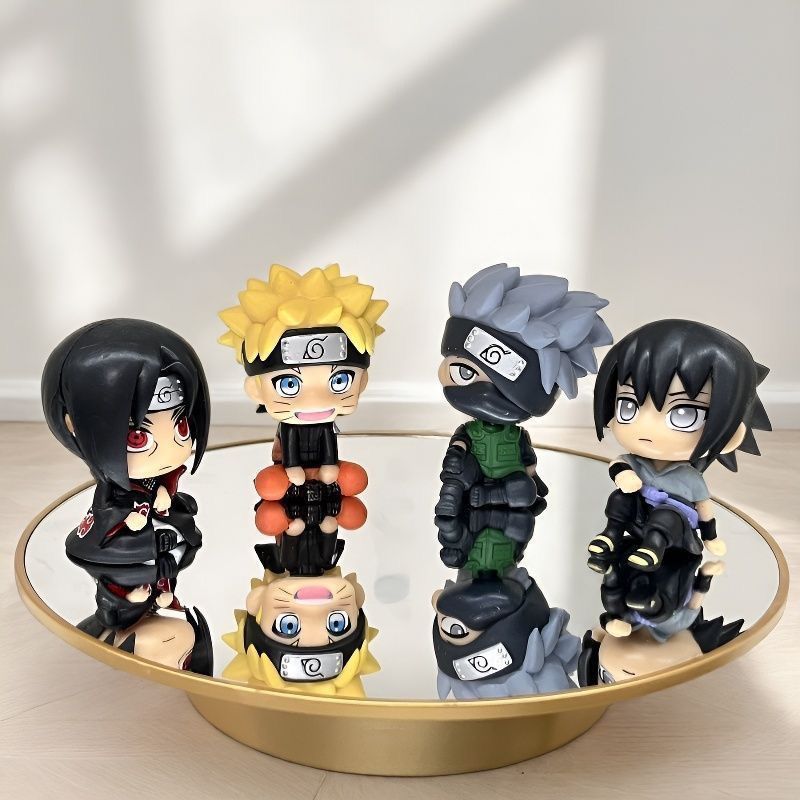 ナルト漫画かわいいフィギュアモデルカワイイ2Dちび人形車飾り - Car Accessories Wholesale のレビューと価格