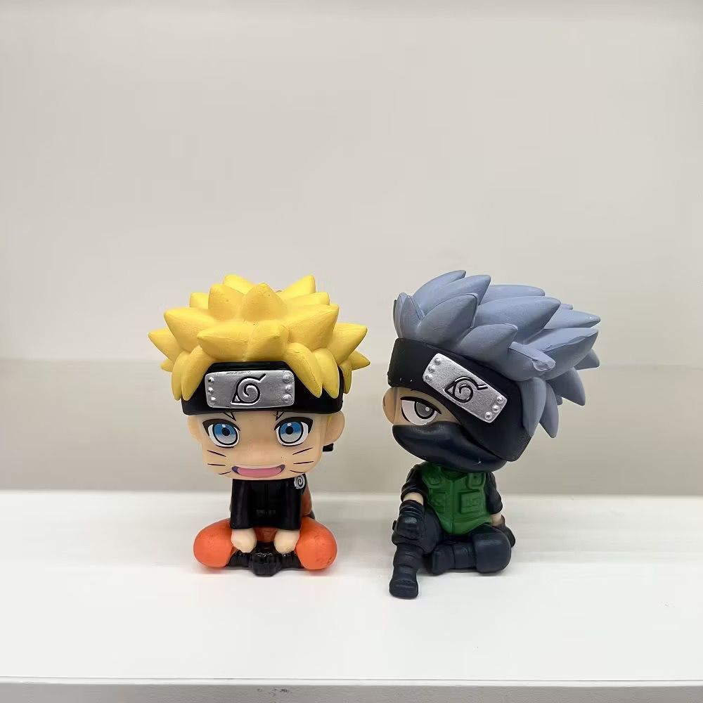 ナルト漫画かわいいフィギュアモデルカワイイ2Dちび人形車飾り - Car Accessories Wholesale のレビューと価格