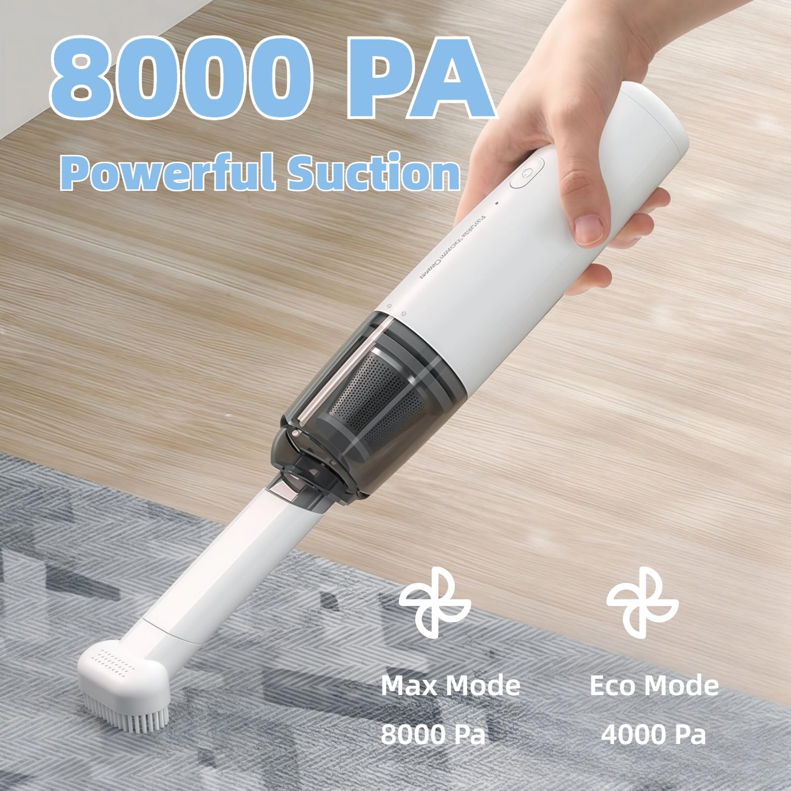 ポータブル車用掃除機、コードレスハンドヘルド掃除機、車と家庭 - Car Vacuum Cleaner のレビューと価格