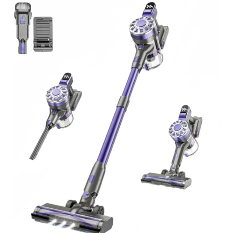 コードレス掃除機。堅木張りの床、カーペット、ペットの毛、階段 - Car Vacuum Cleaner のレビューと価格