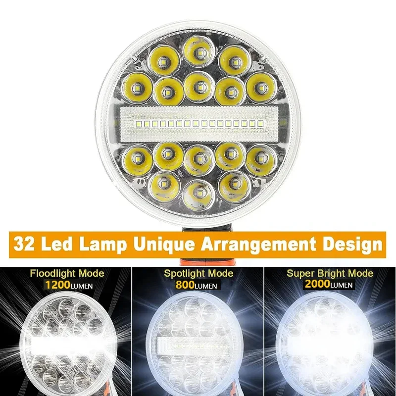 黒とデッカー用のLED作業灯,車の修理用懐中電灯,非常灯,現 - Car Accessories Job のレビューと価格