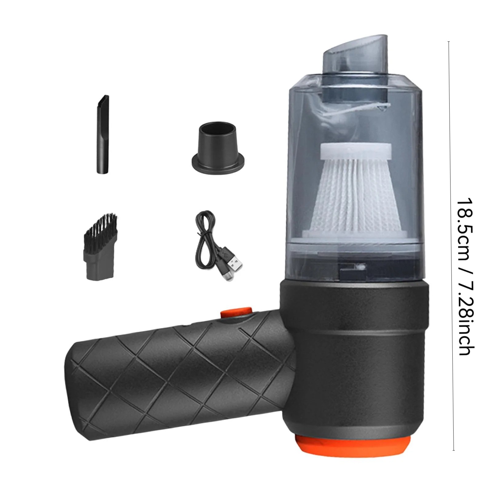 車載掃除機 車用ワイヤレス充電式便利掃除機 家庭用ハンドヘル - Car Vacuum Cleaner のレビューと価格