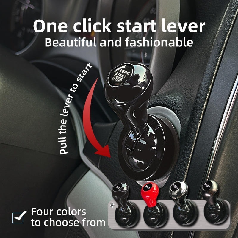 ワンタッチスタートボタン付きプッシュスタートロッカーレバーレ - Car Accessories Papar のレビューと価格