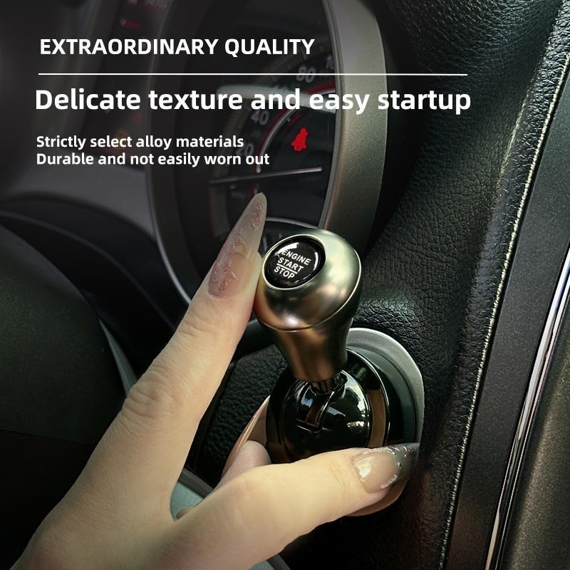 ワンタッチスタートボタン付きプッシュスタートロッカーレバーレ - Car Accessories Papar のレビューと価格