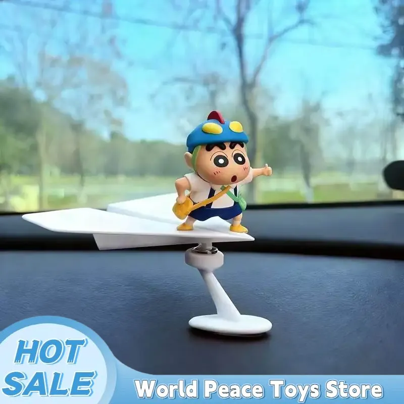 回転航空機クレヨンしんちゃん車のダッシュボード装飾品自動車イ - Car Accessories Papar のレビューと価格