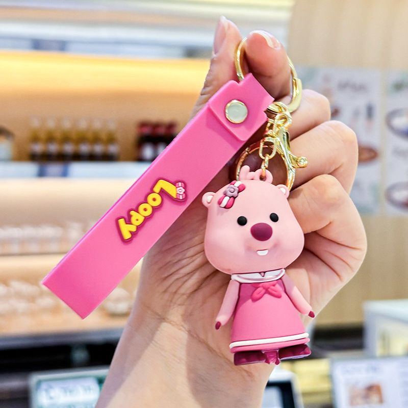 Bolele 漫画リトルビーバーぬいぐるみキーホルダーペンダ - Car Accessories Wholesale のレビューと価格