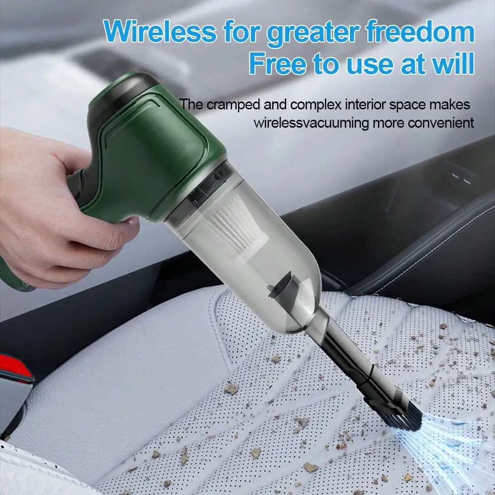 ポータブルミニカー掃除機 15000PA ハンドヘルドコード - Car Vacuum Cleaner のレビューと価格